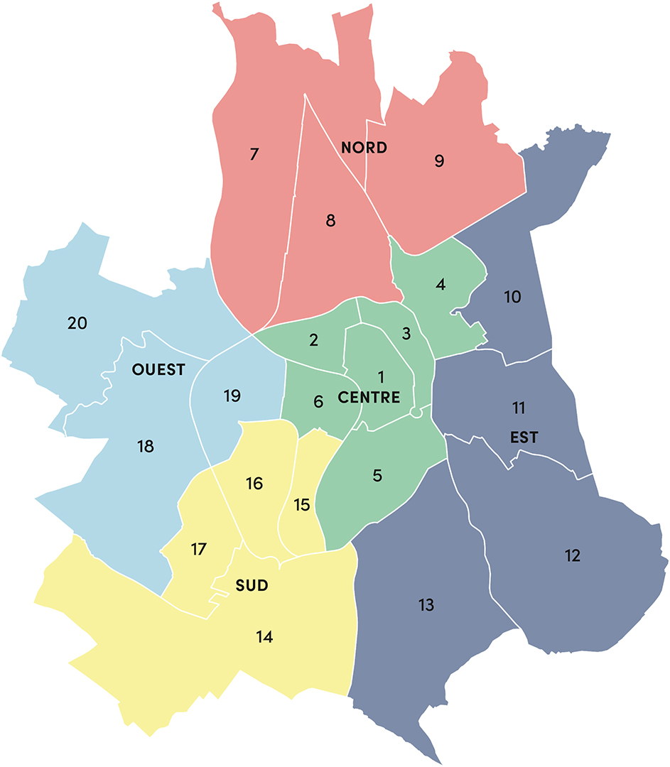 Carte des projets de Toulouse, description disponible ci-après