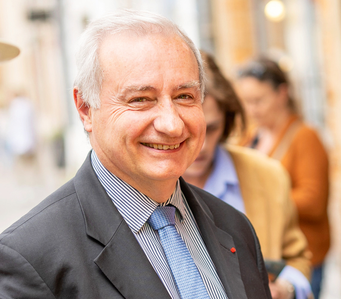 Photographie de Jean-Luc Moudenc, maire de Toulouse et Président de la métropole de Toulouse